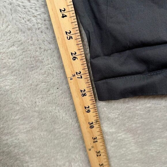 Pact Pants Mens XS Grey Chino Straight Elastic Waist Drawstring Organic Flex EUC - Picture 8 of 9